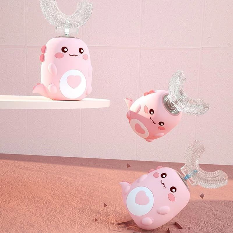 Dziecięca elektryczna szczoteczka soniczna w kształcie litery U