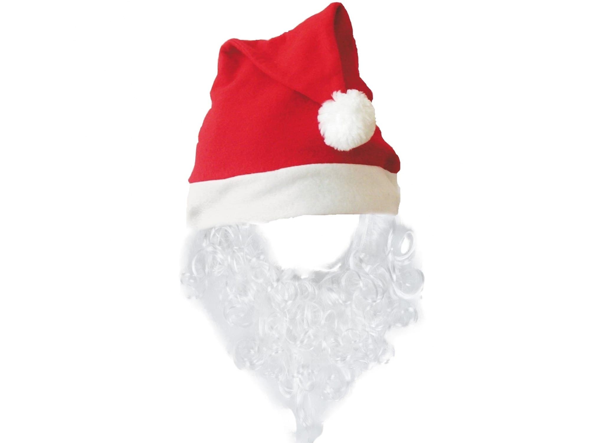 Zestaw Świętego Mikołaja – Czapka + Broda