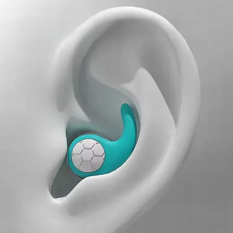 Silikonowe Zatyczki do Uszu PRO – Stopery do Spania, Pracy, Basenu | Tłumienie do 40 dB + Etui