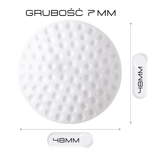 Odbojnik do ściany okrągły (5szt.)